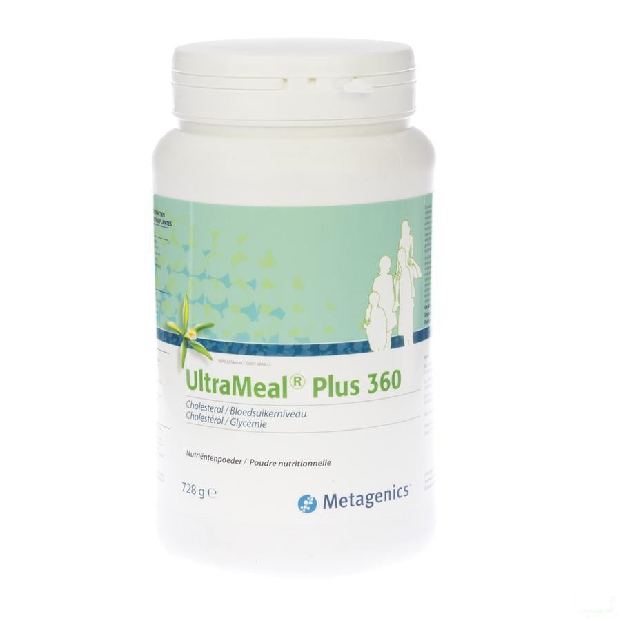 Ultrameal Plus 360 Vanille Pot 728g Metagenics