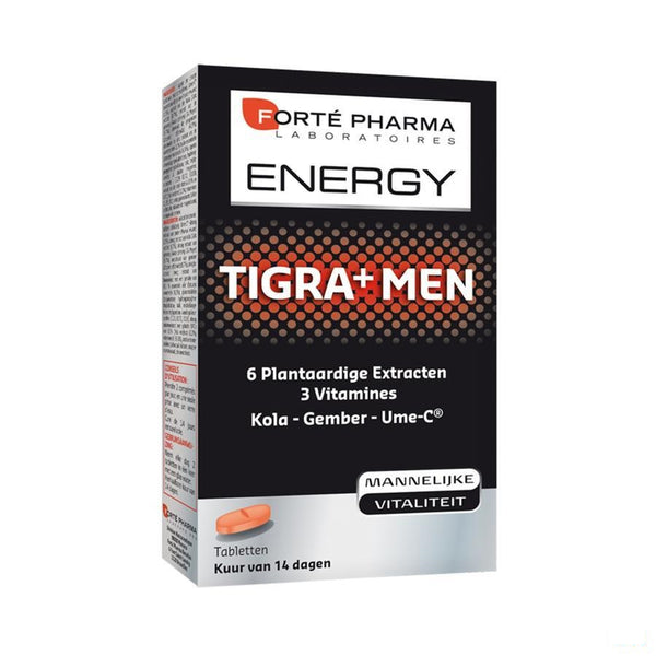Energie Tigra+ Men Tabletten 28 - Forte Pharma - InstaCosmetic
