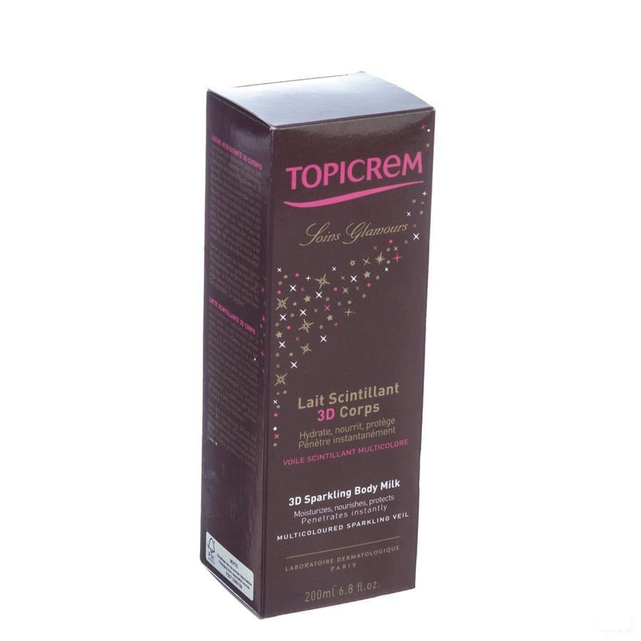 Topicrem Stralend Lichaam Melk 3d Tube 200ml