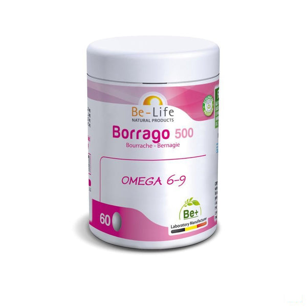 Borrago 500 Be Life Bio Capsules 60 - Bio Life Sprl - InstaCosmetic