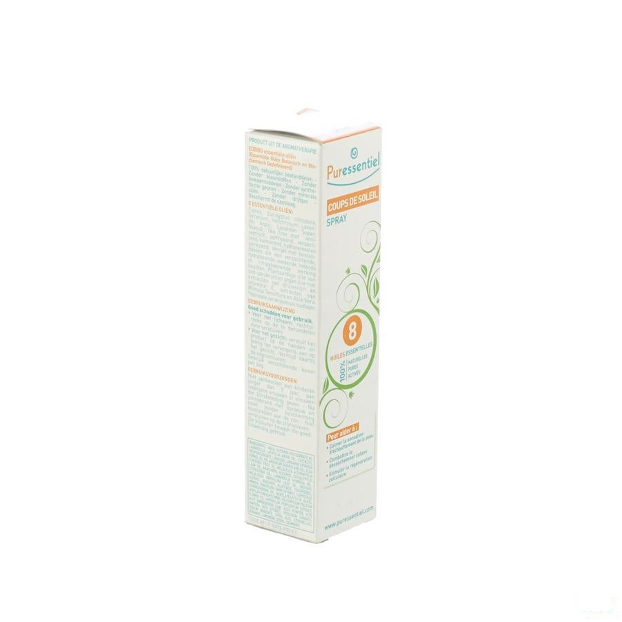 Puressentiel Zonnebrand Spray 8 Ess Olie 75ml