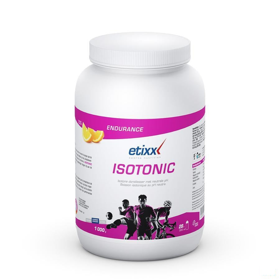 Etixx Isotonic Ph Neutraal Drink Pdr 1000g