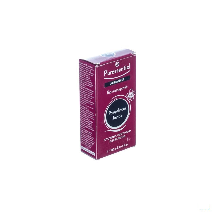 Puressentiel Bio Mass.olie Pompelmoes-jojoba 100ml