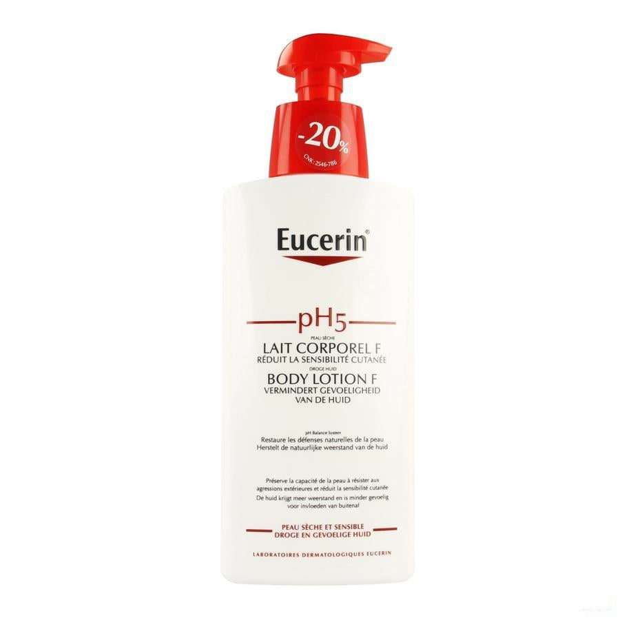 Eucerin Ph5 Bodylotion F + Pomp 400ml -20%