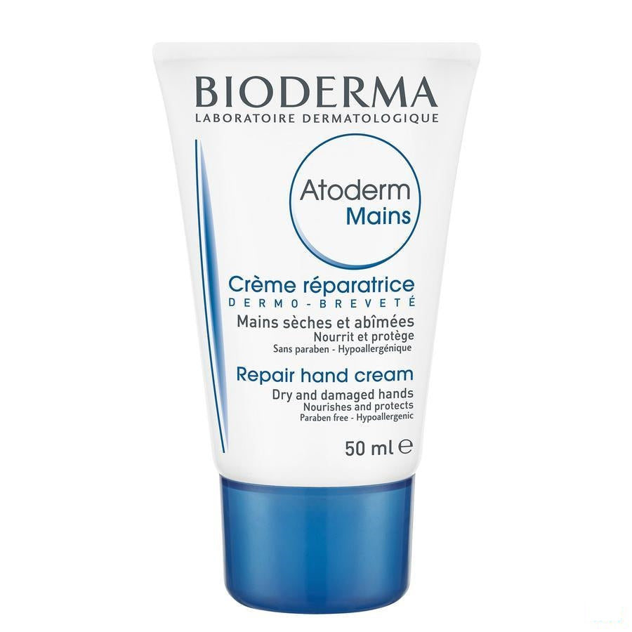Bioderma Atoderm Handcreme Formule Parf Tube 50ml