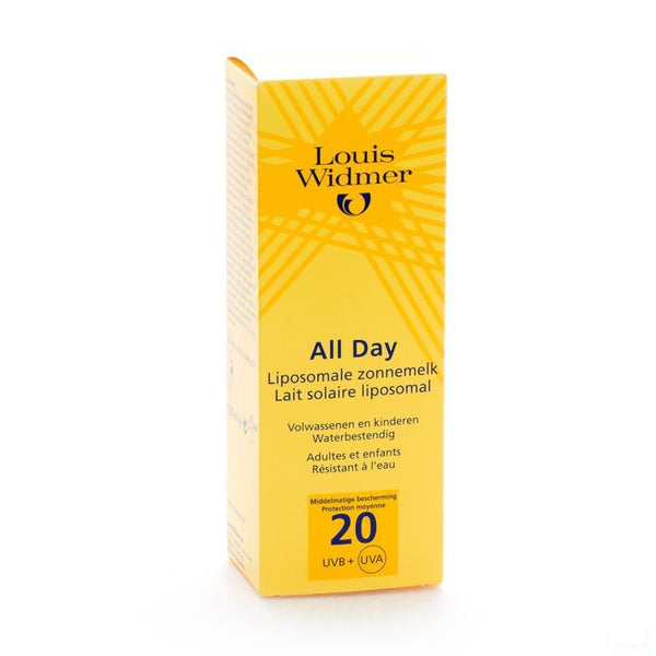 Widmer Sun All Day 20 Met Parfum 100 Ml - Louis Widmer - InstaCosmetic