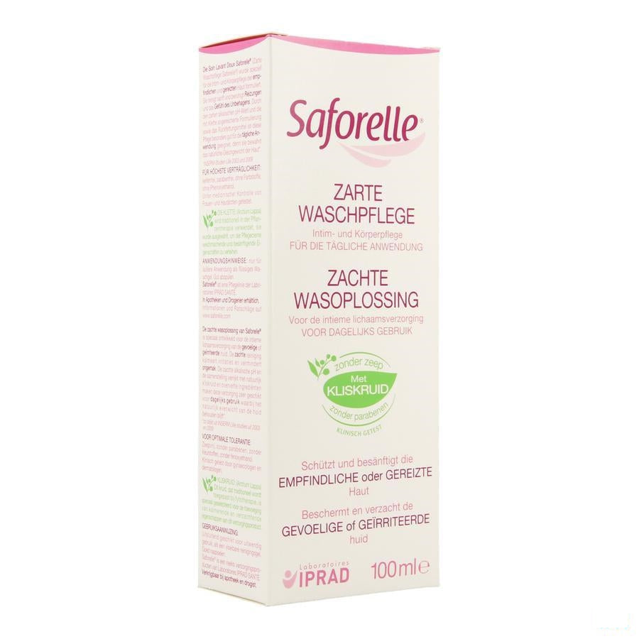 Saforelle Zachte Wasverzorging Opl Fl 100ml