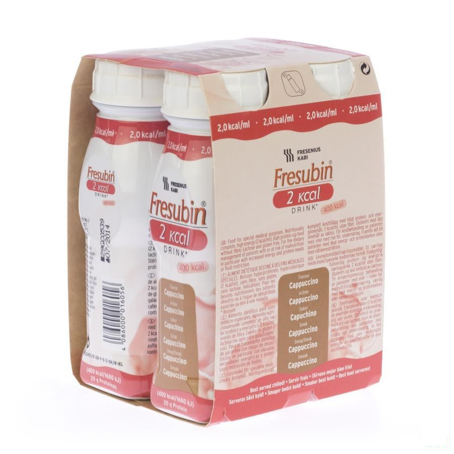 Fresubin 2kcal Drink Cappuccino Easybottle 4x200ml