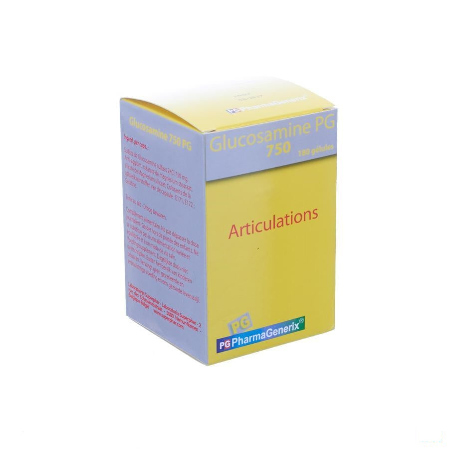 Glucosamine 750 Pg Pharmagenerix Capsules 180
