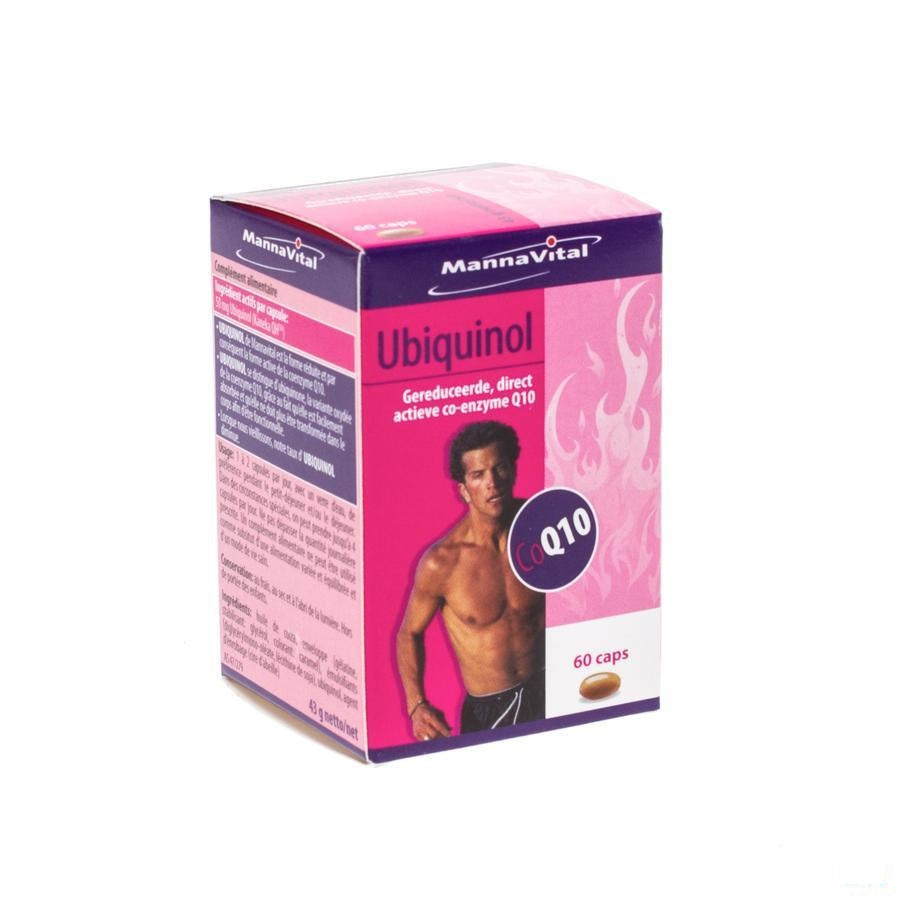 Mannavital Ubiquinol Capsules 60