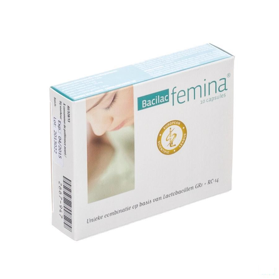 Bacilac Femina Blister Capsules 10