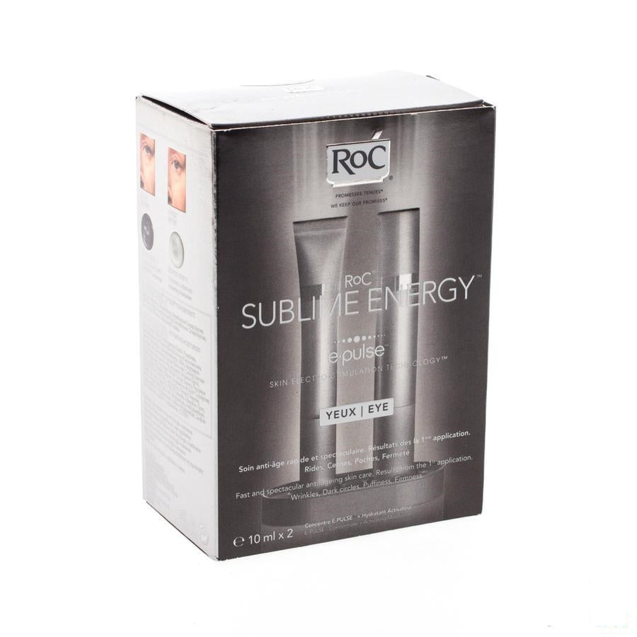 Roc Sublime Energy Oogcreme 2x10ml