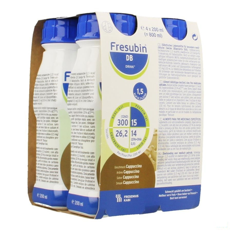 Fresubin Db Drink Cappuccino Easybot.4x200ml