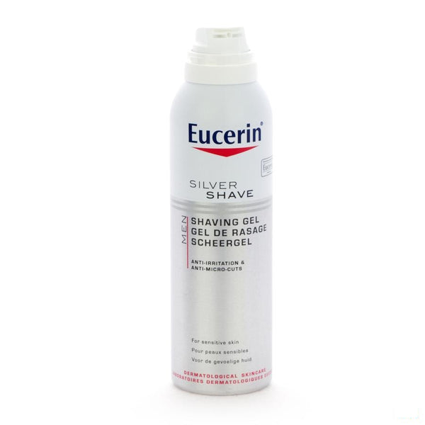 Eucerin Men Silver Shave Shaving Gel 150ml - Beiersdorf - InstaCosmetic