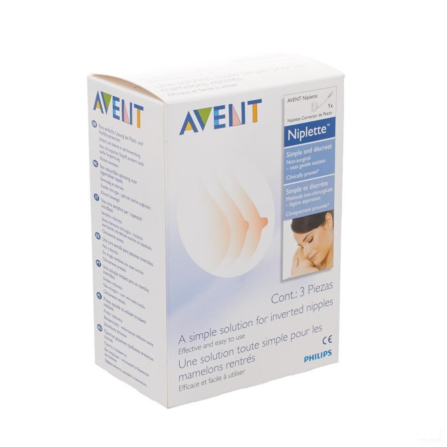 Philips Avent SCF152/01 - Niplette met 2 borstkompressen
