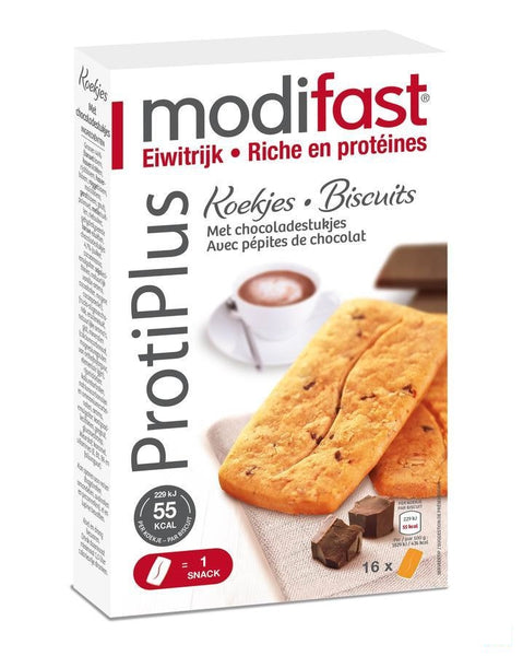 Modifast Protiplus Koekje Granen-chocolastuk. 200g - Modifast - InstaCosmetic
