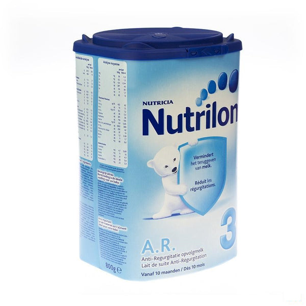 Nutrilon Ar3 Opvolgmelk A/regurgitatie Pdr 800g - Nutricia - InstaCosmetic