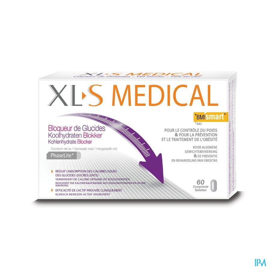 Xls Medical Koolhydraten Blokker 60 Tabletten
