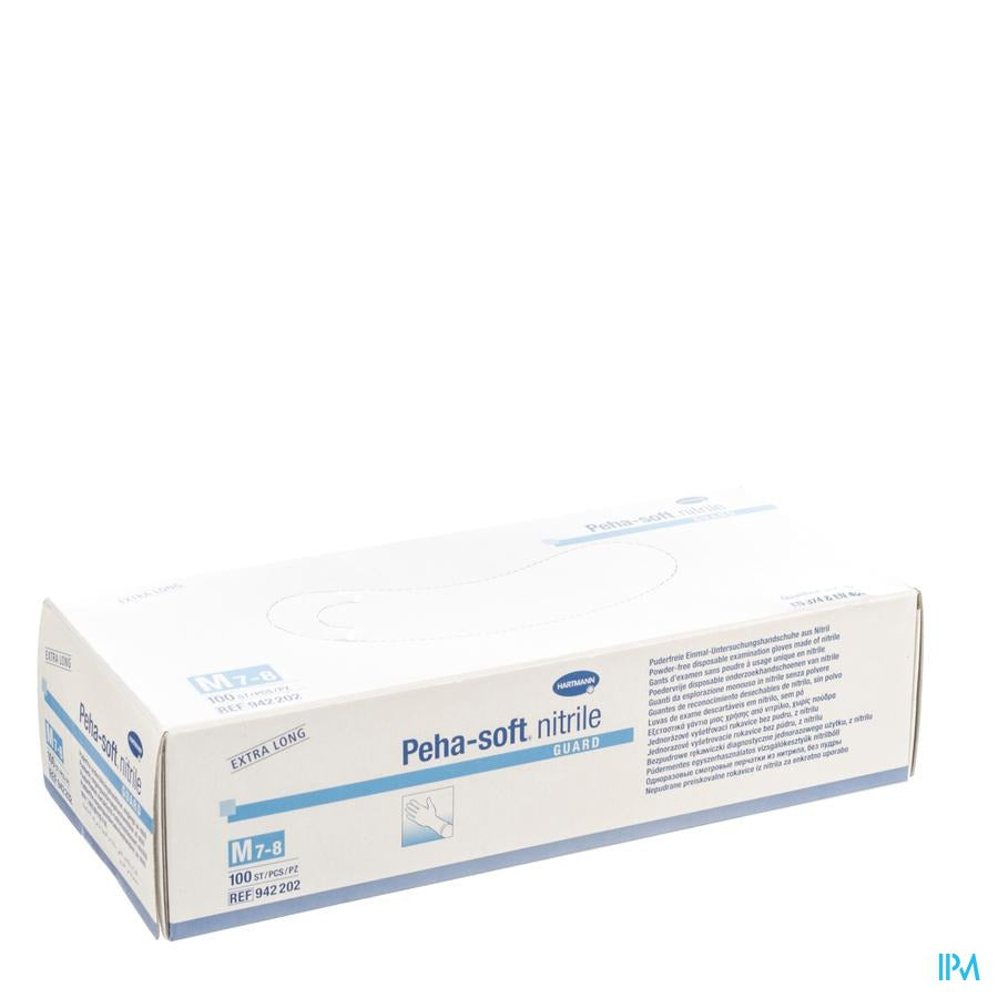 Peha Soft Handschoen Nitrile Guard M 100 9422021