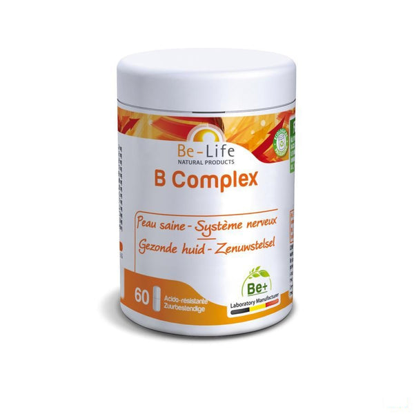 B Complex Vitamin Be Life Nieuwe Formule Capsules 60 - Bio Life Sprl - InstaCosmetic