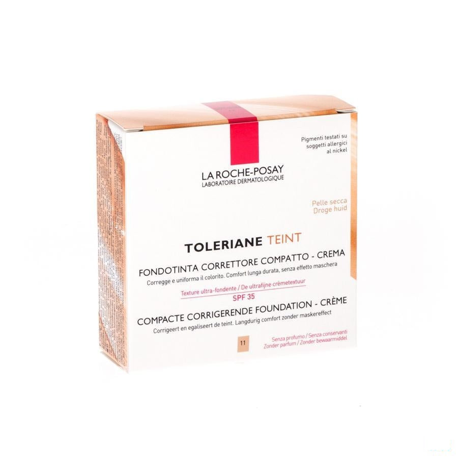 La Roche-Posay - Toleriane Teint Compacte Crème Kleur 11 9,5gr