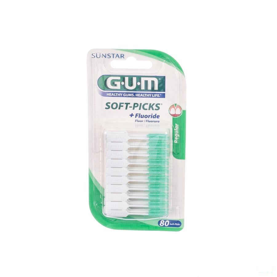Gum Soft Picks Plast-ctc Fluor 80 632