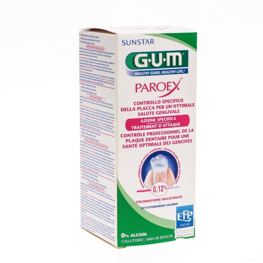 Gum Paroex Mondspoeling 0,12% Chloorhex.300ml 1784