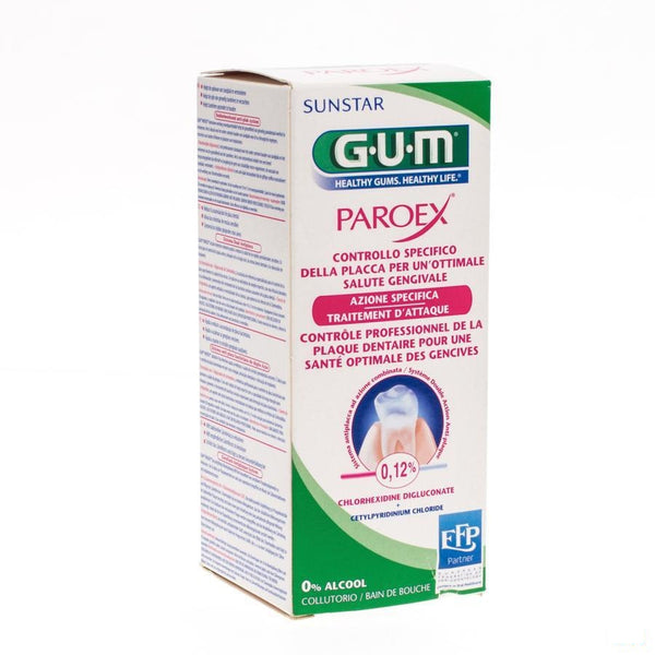 Gum Paroex Mondspoeling 0,12% Chloorhex.300ml 1784 - Gum - InstaCosmetic