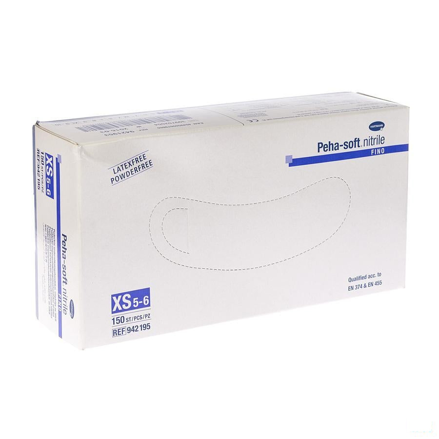 Peha Soft Handschoen Nitrile Fino Xs 150 9421953