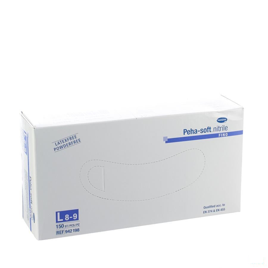 Peha Soft Handschoen Nitrile Fino L 150 9421983