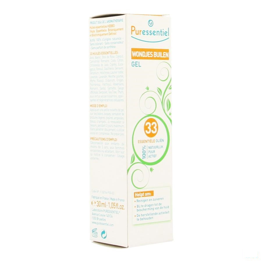 Puressentiel Wondjes-builen Gel 33 Ess Olie Tb30ml