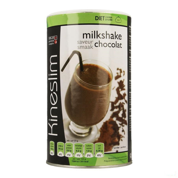 Kineslim Milkshake Chocolat Pdr 400g - Omega Pharma - InstaCosmetic