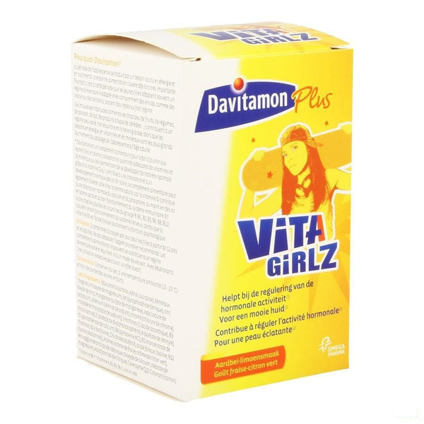 Davitamon Girlz 12+ Tabletten 60 - Omega Pharma - InstaCosmetic