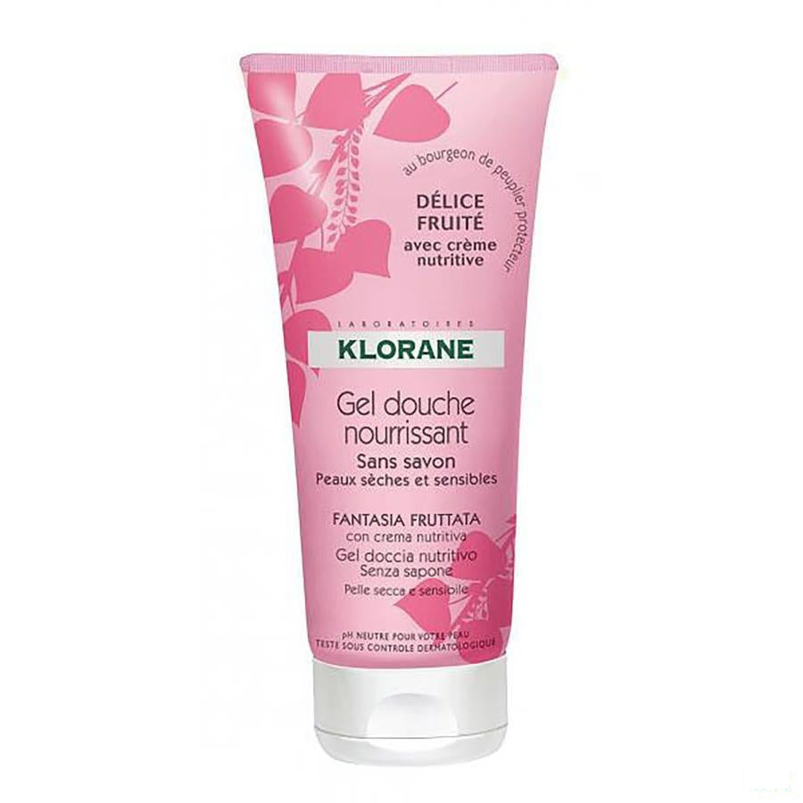 Klorane Douchegel Delice Fruite Tube 200ml