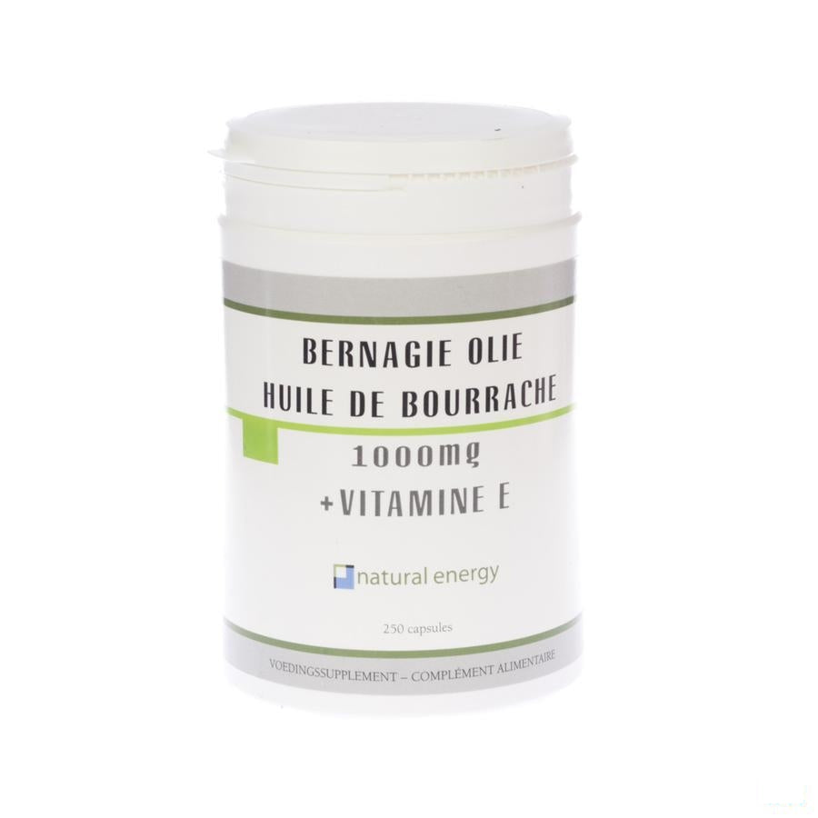 Bernagie Olie Natural Energy Capsules 250