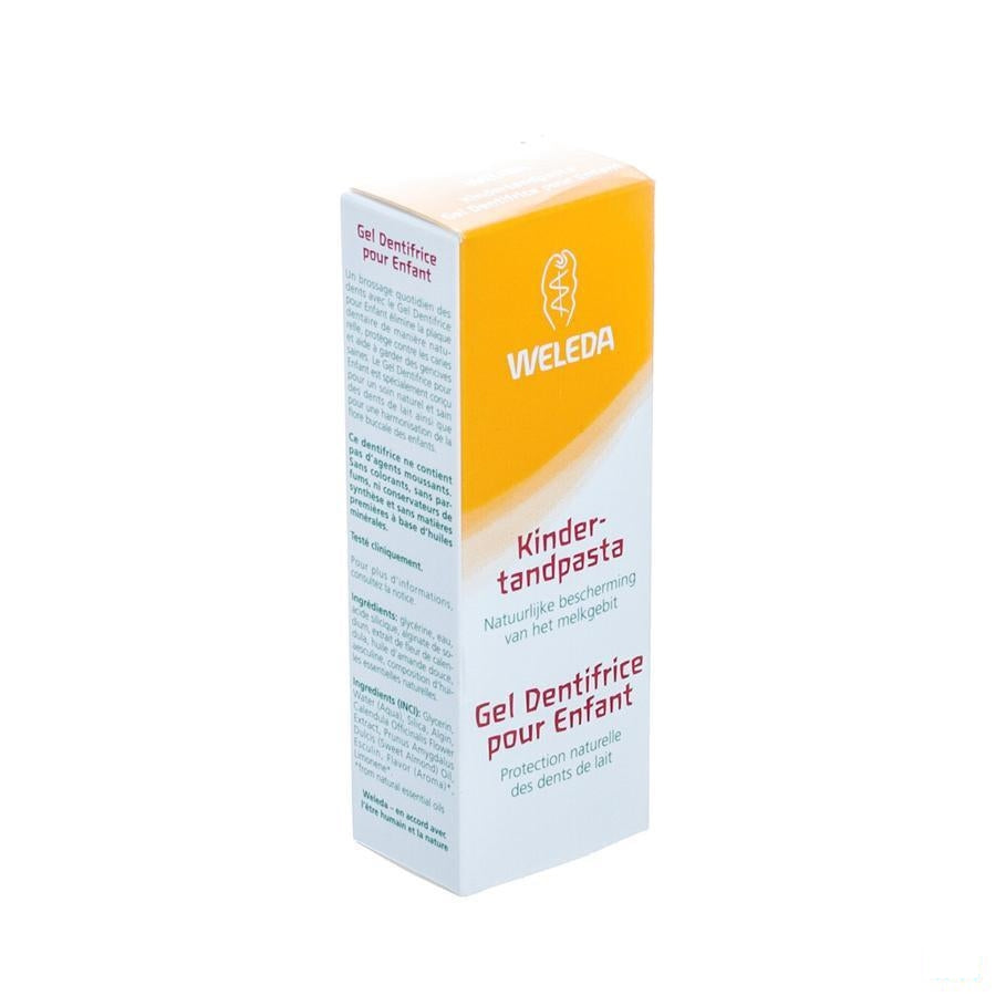 Weleda Tandpasta Gel Kind Nieuwe Formule Tube 50ml