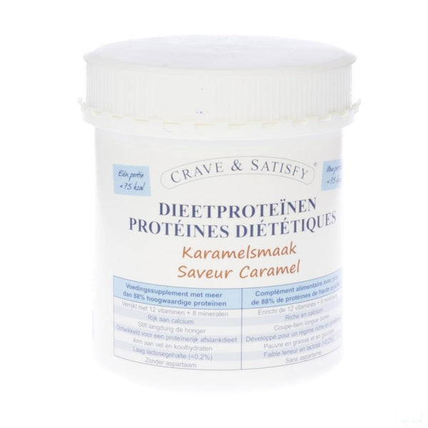 Crave & Satisfy Dieetproteinen Karamel Pot 200g - Cytus - InstaCosmetic