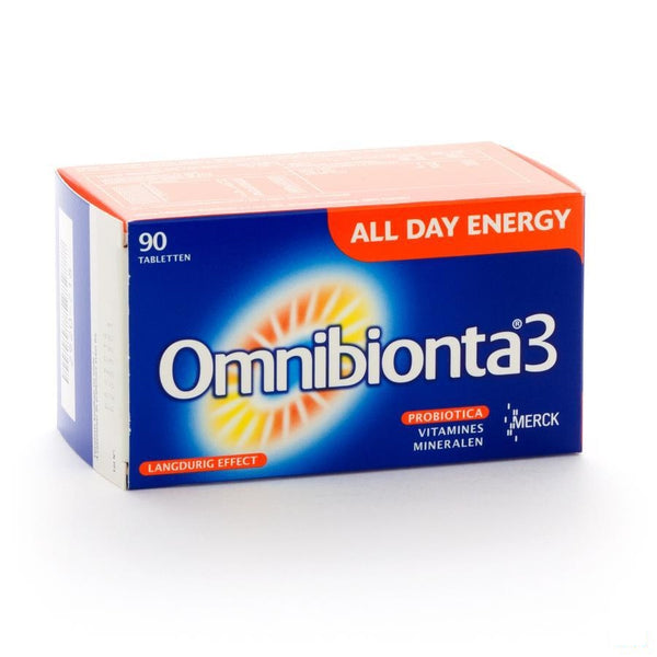 Omnibionta-3 All Day Energy Capsulen 90 - Merck - InstaCosmetic