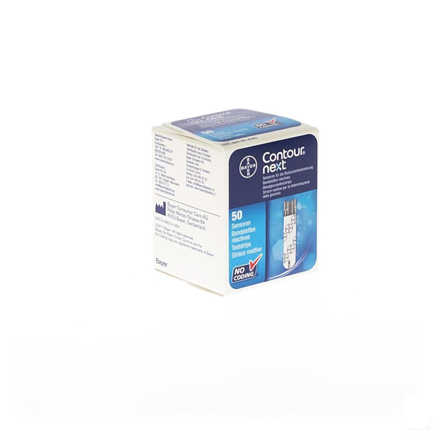 Bayer Contour Next Teststrips Bloedglucose 50