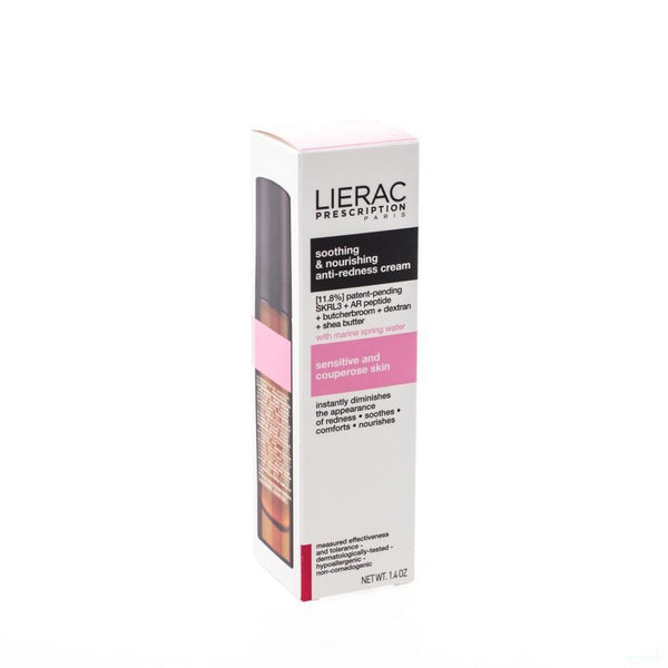 Lierac Prescription Creme Antirougeurs 40 Ml - Lierac - InstaCosmetic