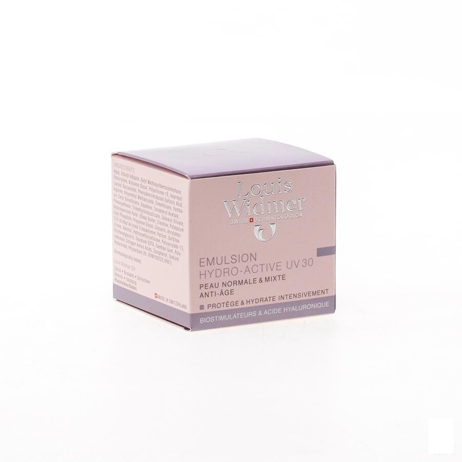 Louis Widmer Emulsie Hydro-active Uv30 Met Parfum 50 Ml