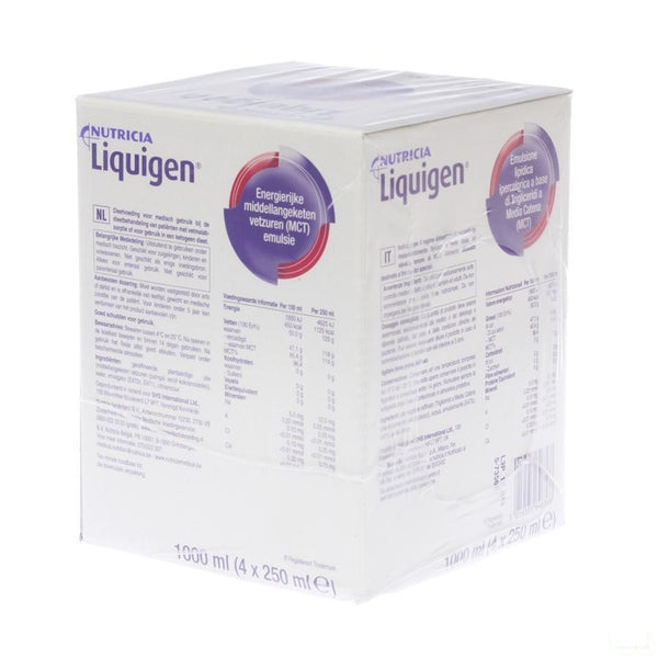 Liquigen Fl Plast 4x250ml Verv.1457191 - Nutricia - InstaCosmetic