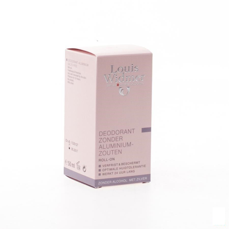 Louis Widmer Deo zonder Aluminiumzouten met parfum 50ml