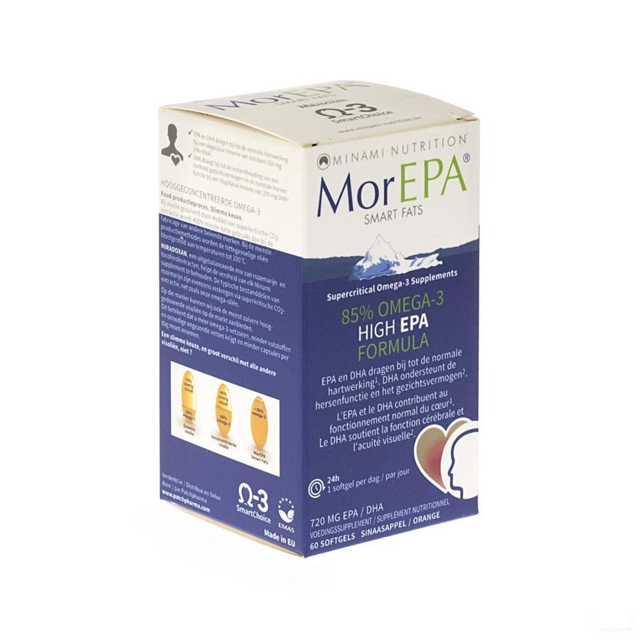 Morepa Smart Fats Capsules 60