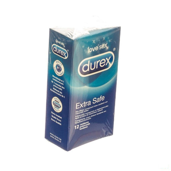 Durex Extra Safe Condoms 12 - Reckitt - InstaCosmetic