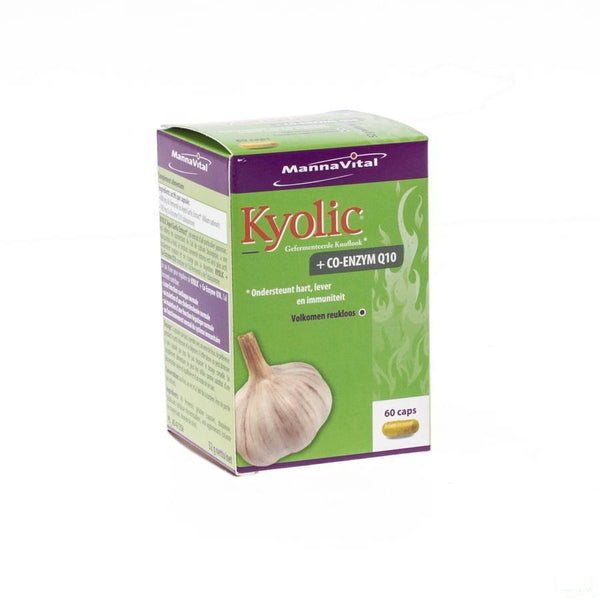 Mannavital Kyolic + Co-enzym Q10 Capsules 60 - Fytofarma - InstaCosmetic