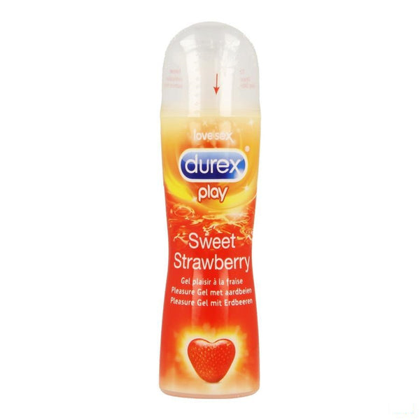 Durex Play Sweet Strawberry Glijmiddel Gel 50ml - Reckitt - InstaCosmetic