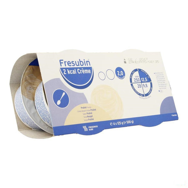 Fresubin 2kcal Creme Praline Pot 4x125g - Fresenius Kabi - InstaCosmetic