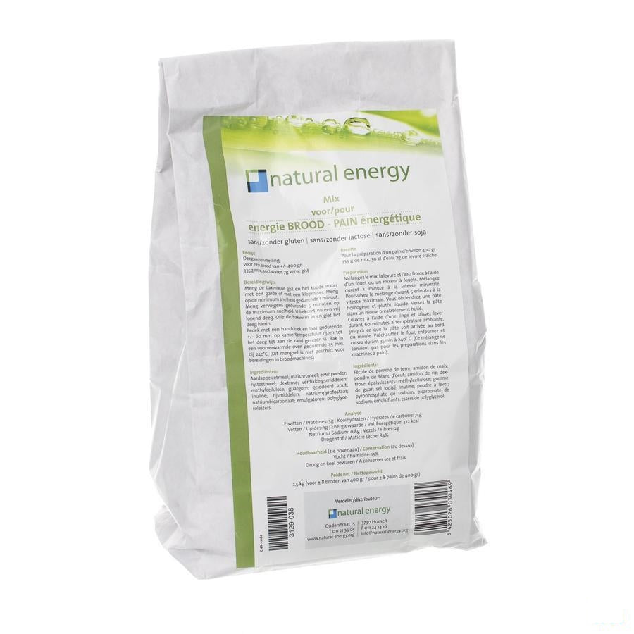 Bakmix Voor Energiebrood Natural Energie 2,5kg