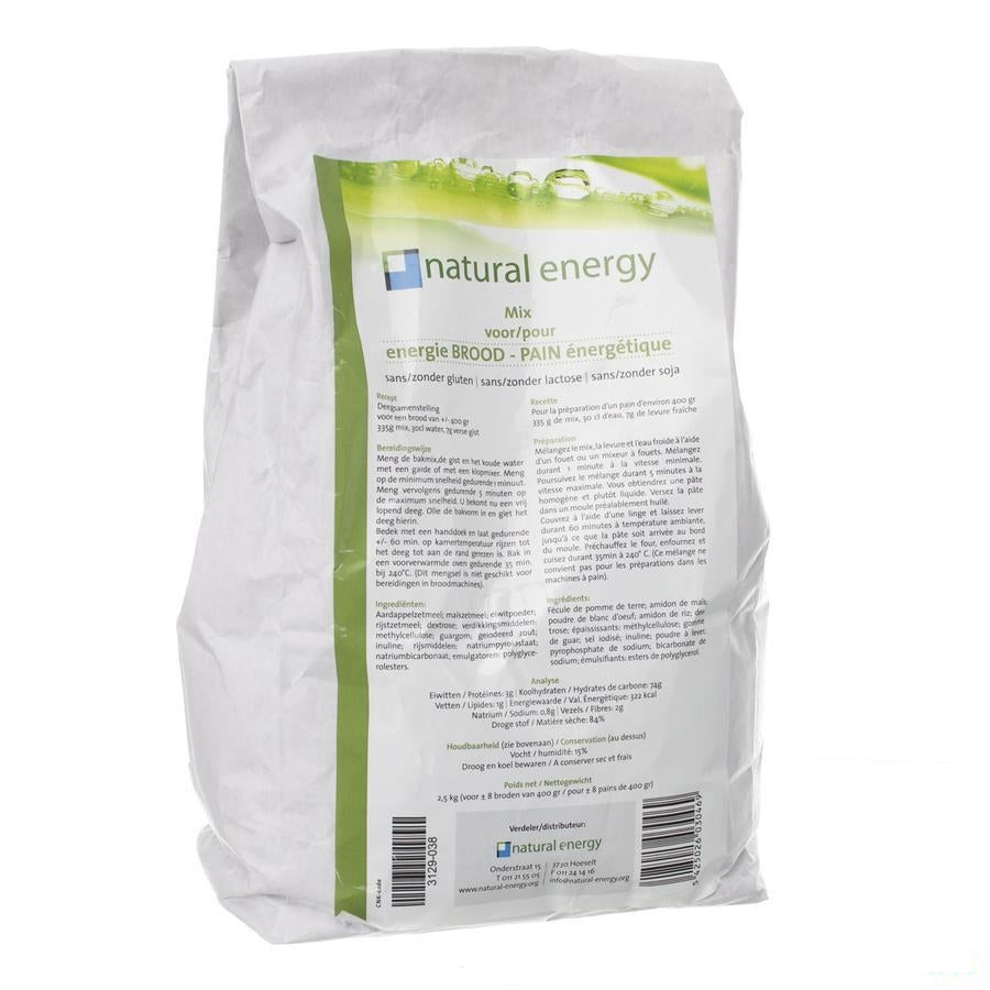 Bakmix Voor Energiebrood Natural Energie 2,5kg